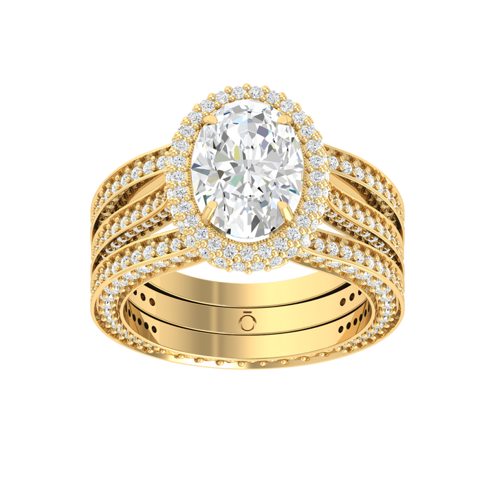 Triple Radiance Diamond Ring