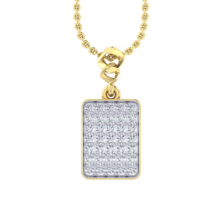 Dainty Elegance Diamond Pendant