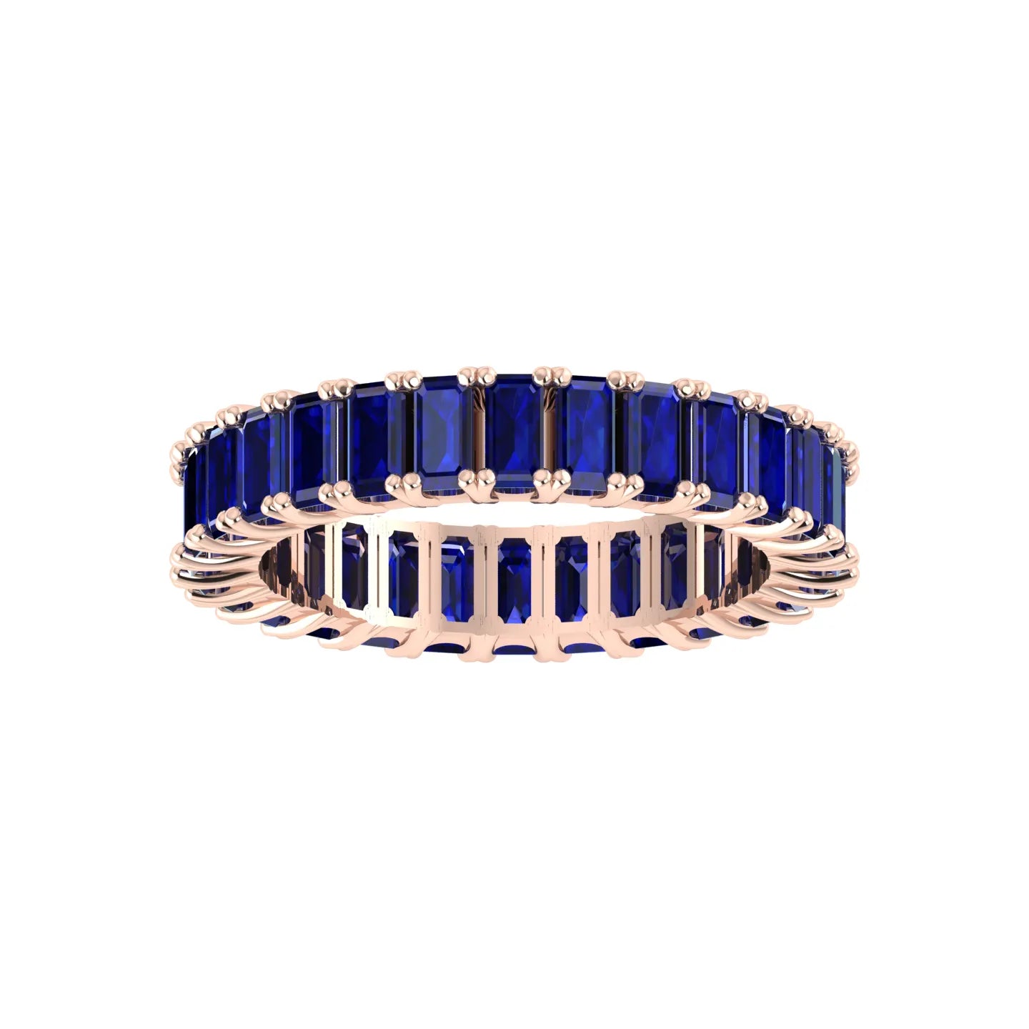 Azure Eternity Rose Gold Diamond Ring [rg]