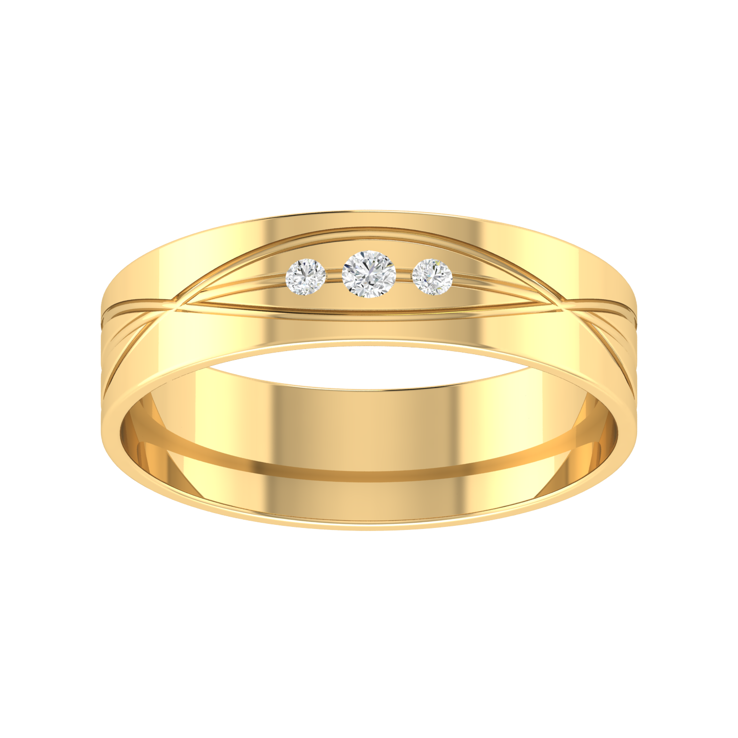 Enchanting Ember Yellow Gold Diamond Ring [yg]