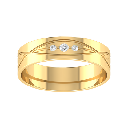 Enchanting Ember Yellow Gold Diamond Ring [yg]