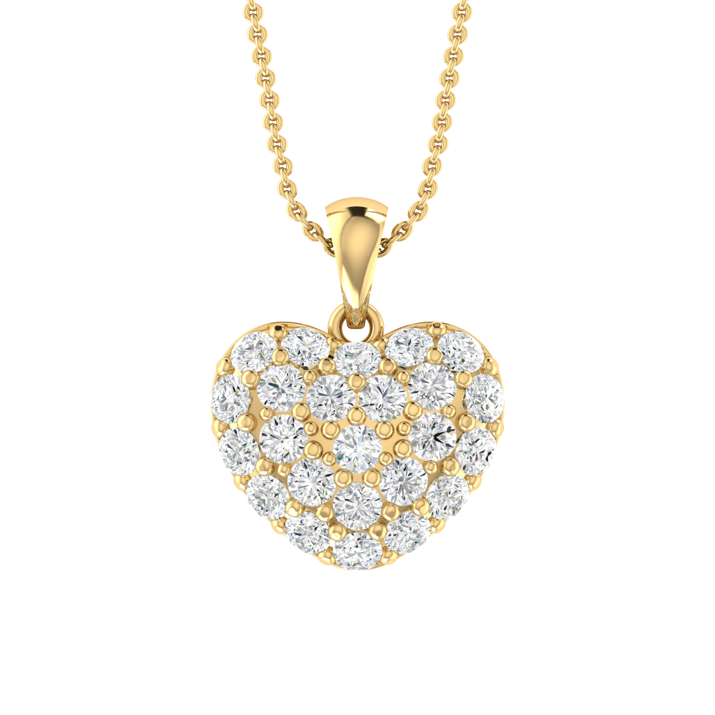 Pear Grace Diamond Pendant