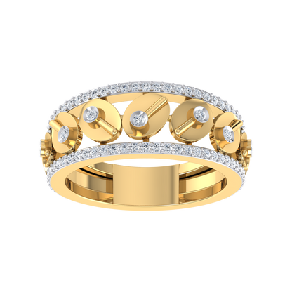 Opulent Oasis Yellow Gold Diamond Ring [yg]