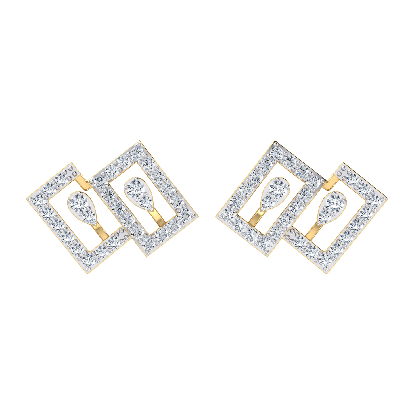 Vintage Vibes Diamond Earrings