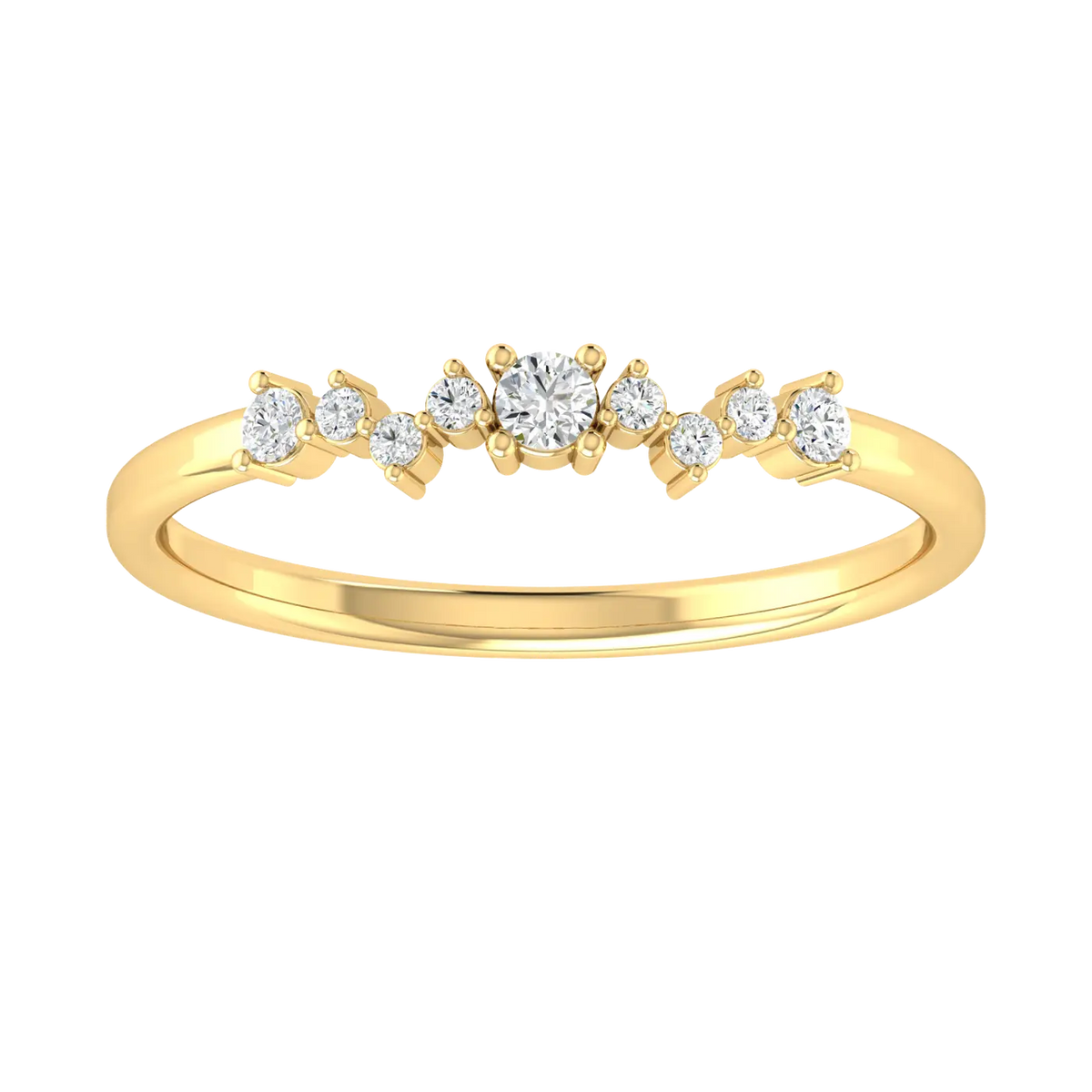Yellow Gold Lab Grown Diamond Ring - Brilliance Bound [yg]