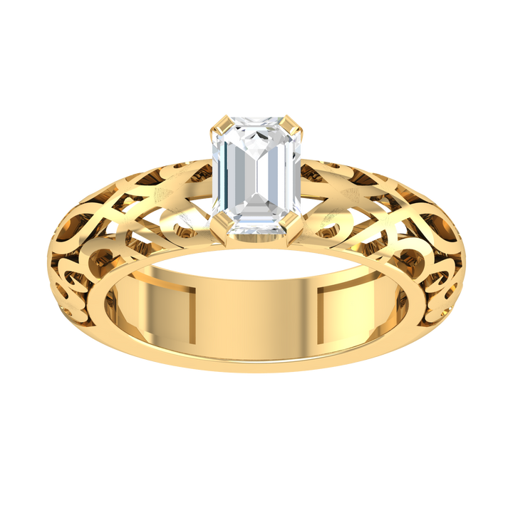 Forever Yours Yellow Gold Lab Grown Diamond