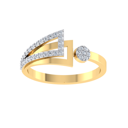 Mystic Moments Yellow Gold Diamond Ring [yg]