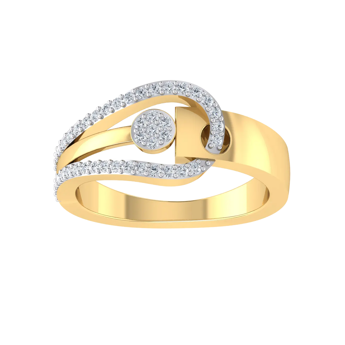 Yellow Gold Lab Grown Diamond - Aurora adorn