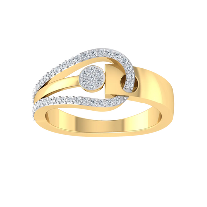 Yellow Gold Lab Grown Diamond - Aurora adorn [yg]