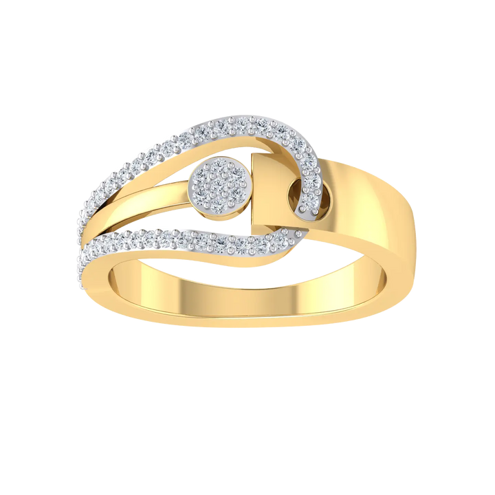 Yellow Gold Lab Grown Diamond - Aurora adorn
