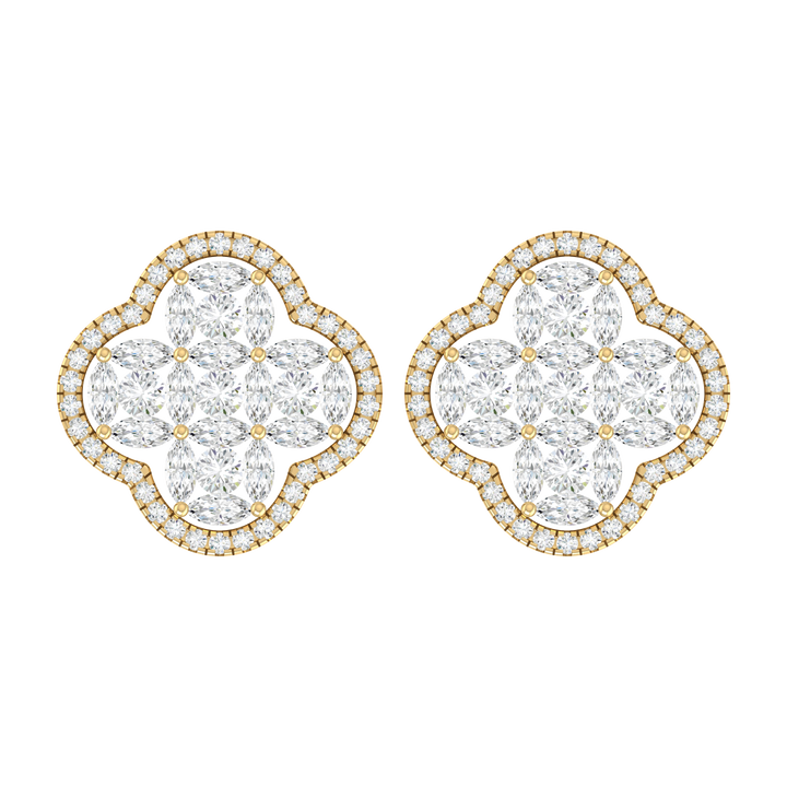 Dainty Spark Diamond Earrings