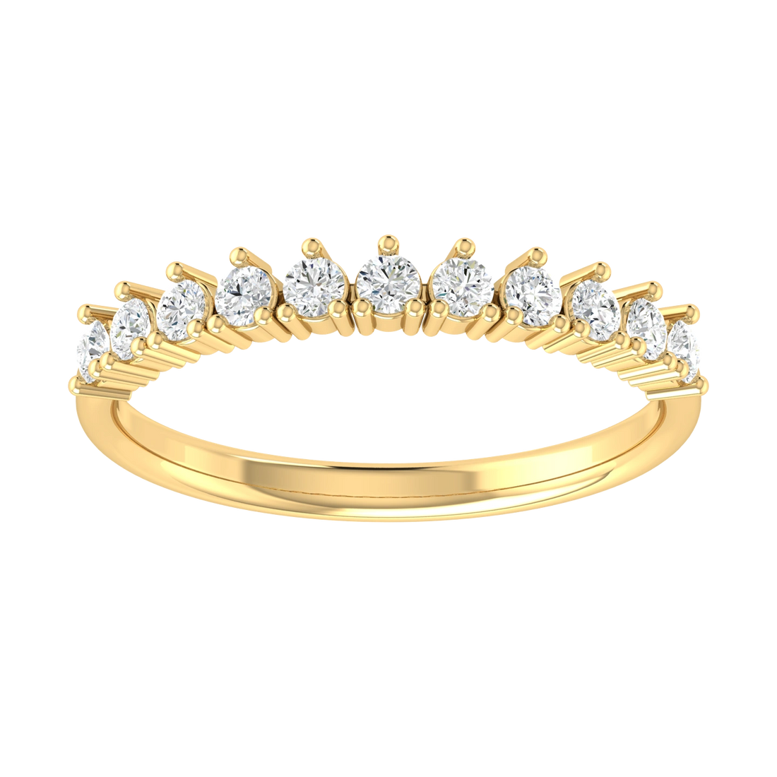 Yellow Gold Lab Grown Diamond - Brilliance Horizon [yg]