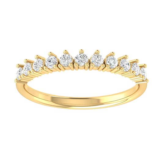 Yellow Gold Lab Grown Diamond - Brilliance Horizon [yg]