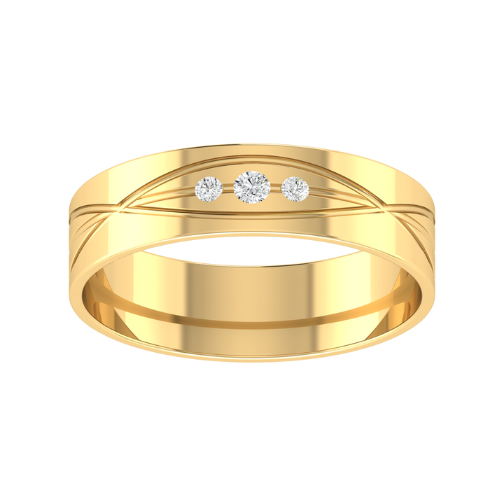 Enchanting Ember Yellow Gold Diamond Ring [yg]