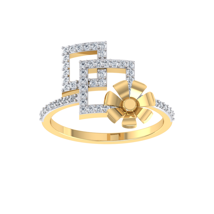 Tranquil Twilight Diamond Ring