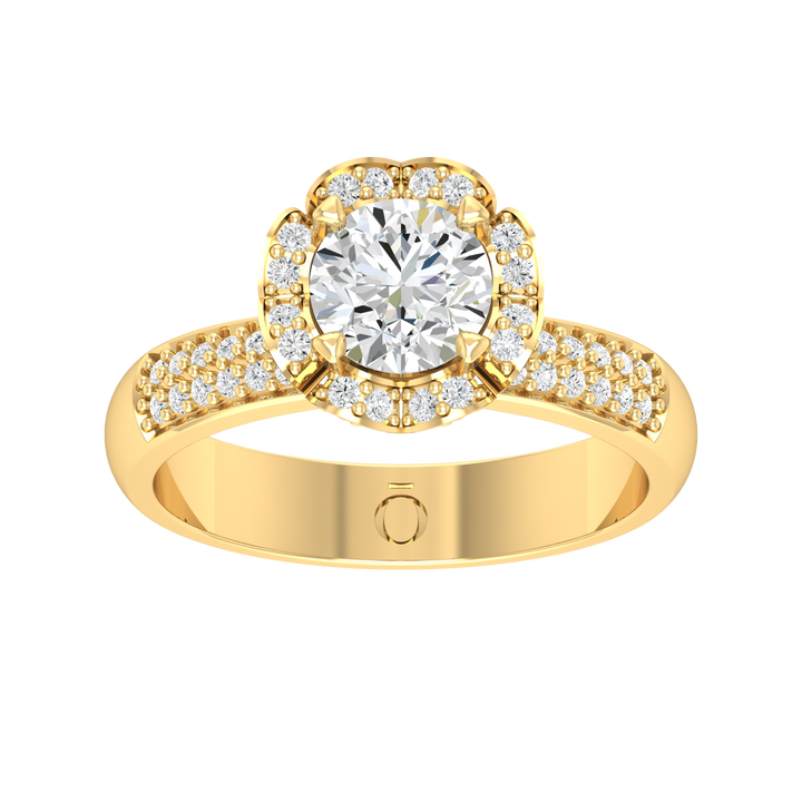 Halo Glow Diamond Ring