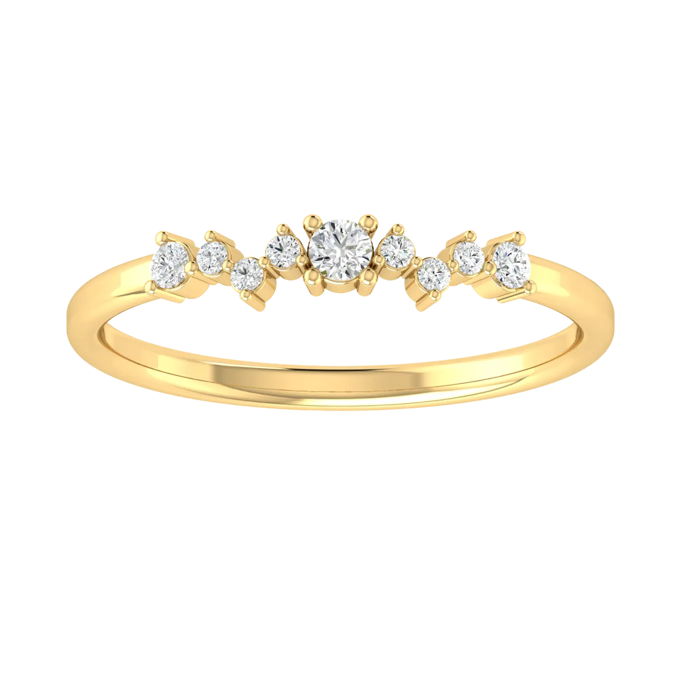 Yellow Gold Lab Grown Diamond Ring - Brilliance Bound [yg]