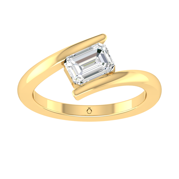 Emerald Grace Diamond Ring