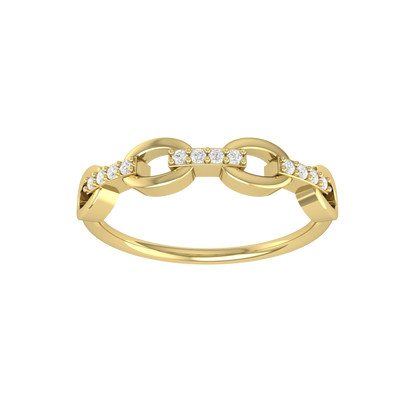 Radiant Regalia Yellow Gold Diamond Ring [yg]