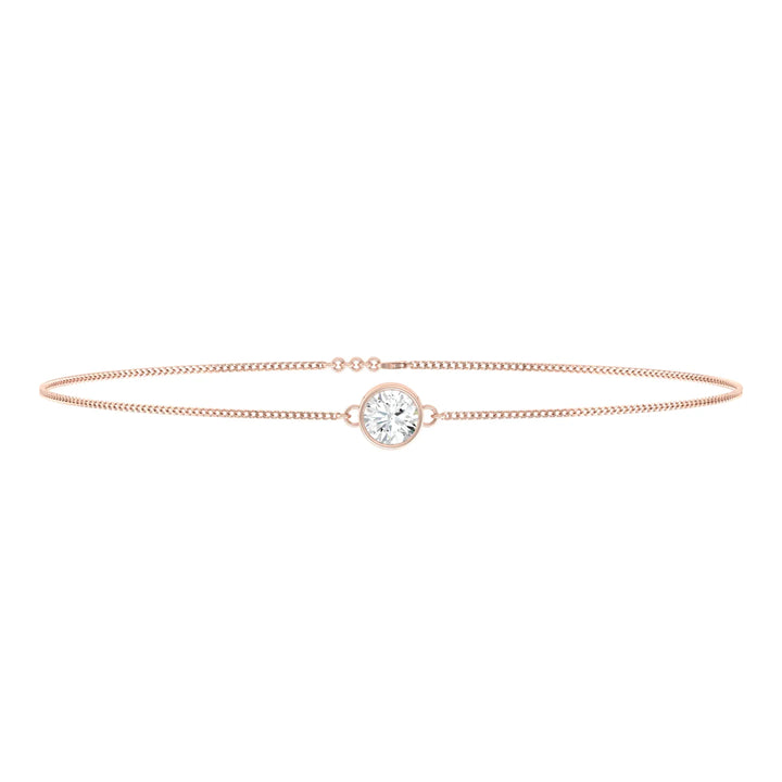 Lustrous Loop Diamond Bracelet