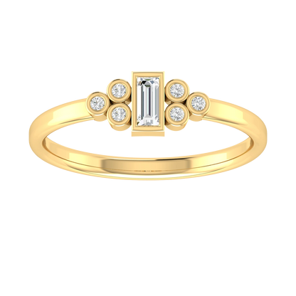 Yellow Gold Lab Grown Diamond Ring - Brilliance Brigade [yg]