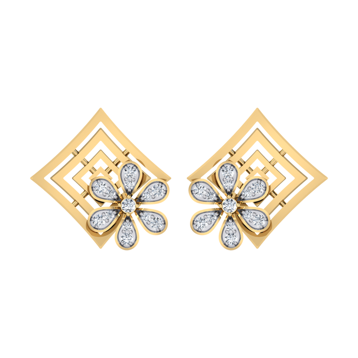 Sparkling Horizons Diamond Earrings