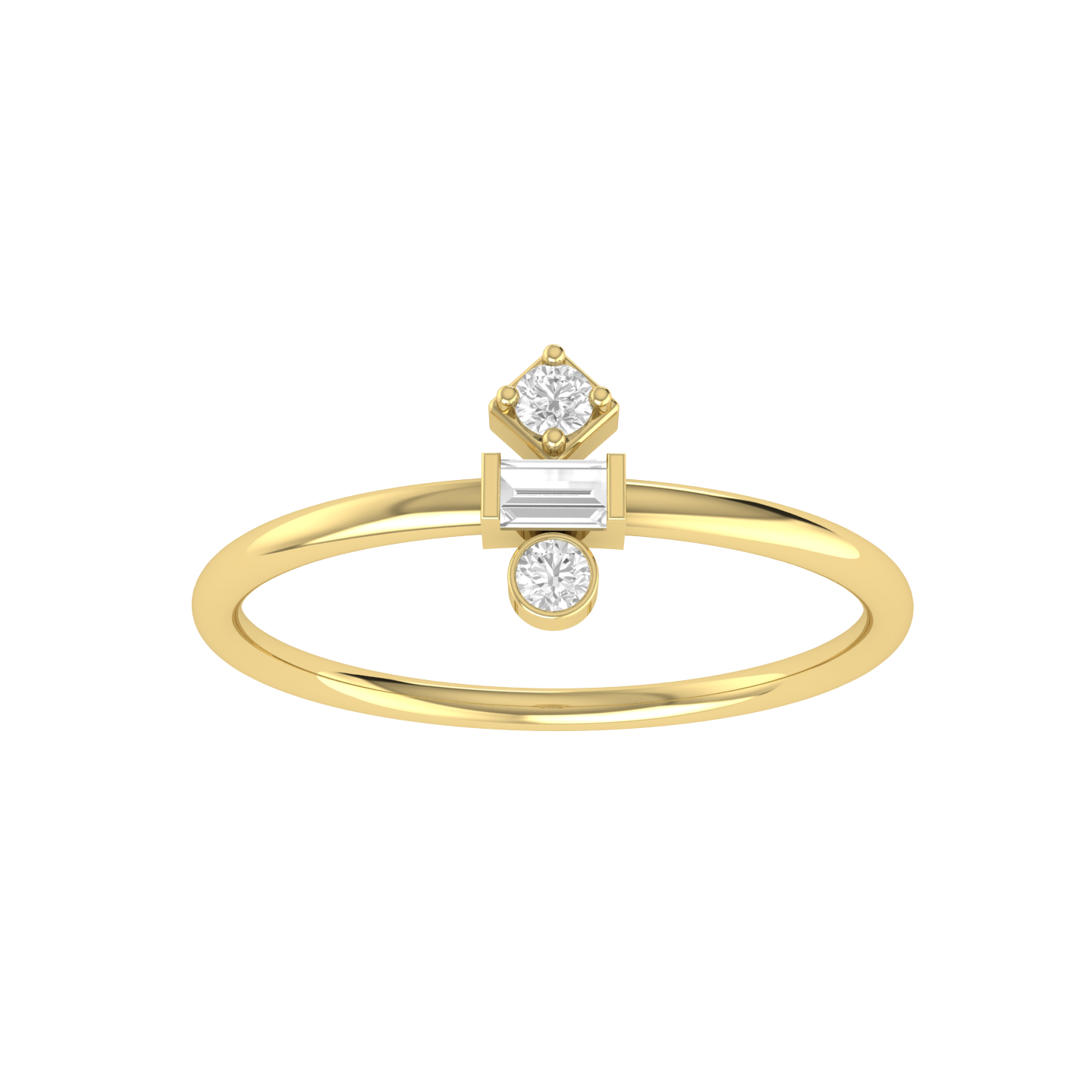 Ring Rendezvous Yellow Gold Diamond Ring  [yg]
