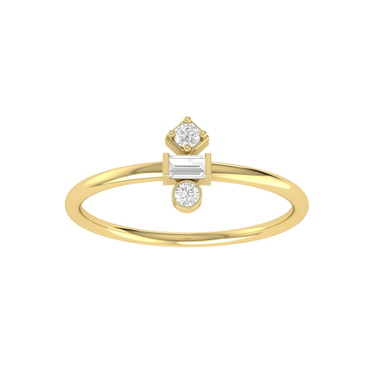 Ring Rendezvous Yellow Gold Diamond Ring  [yg]