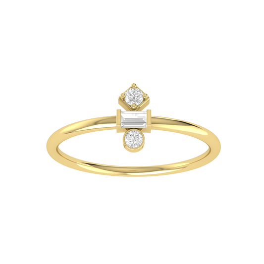 Ring Rendezvous Yellow Gold Diamond Ring  [yg]