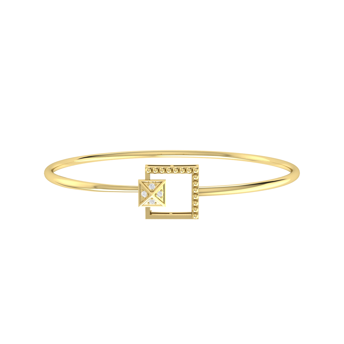 Radiance Elegance Yellow Gold Diamond Bracelet [yg]