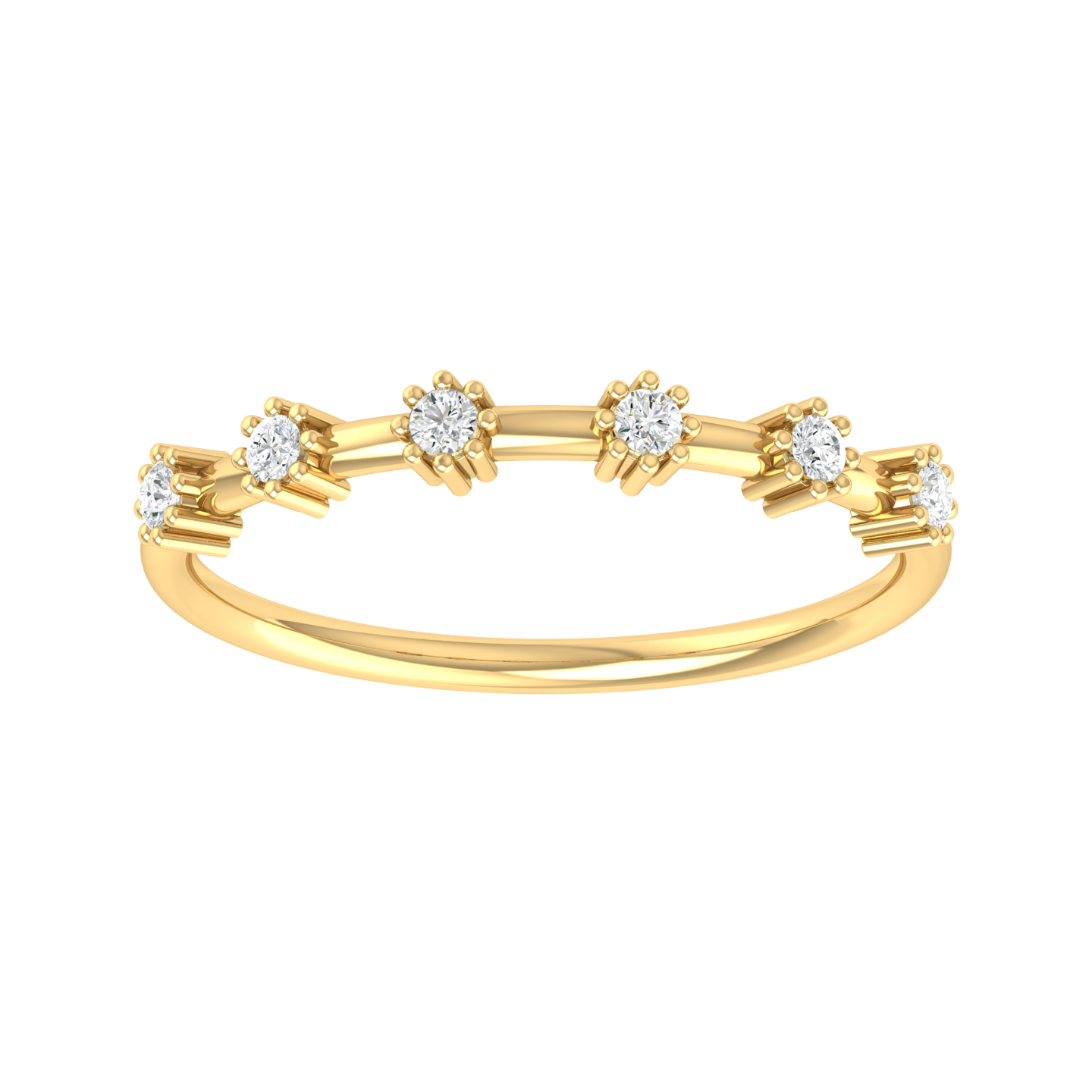 Infinite Light Yellow Gold Diamond Ring [yg]
