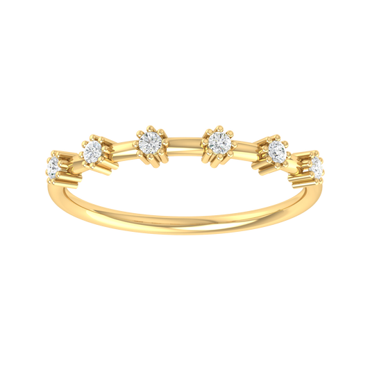 Infinite Light Yellow Gold Diamond Ring [yg]