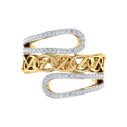 Glamorous Gem Yellow Gold Diamond Ring [yg]