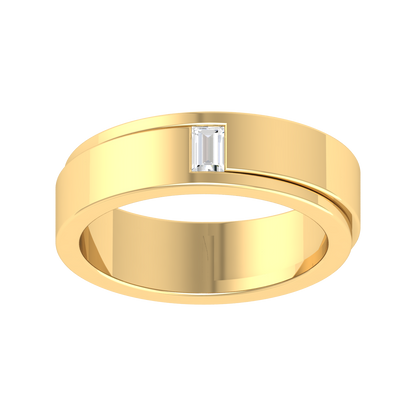 Golden Gala Yellow Gold Diamond Ring [yg]