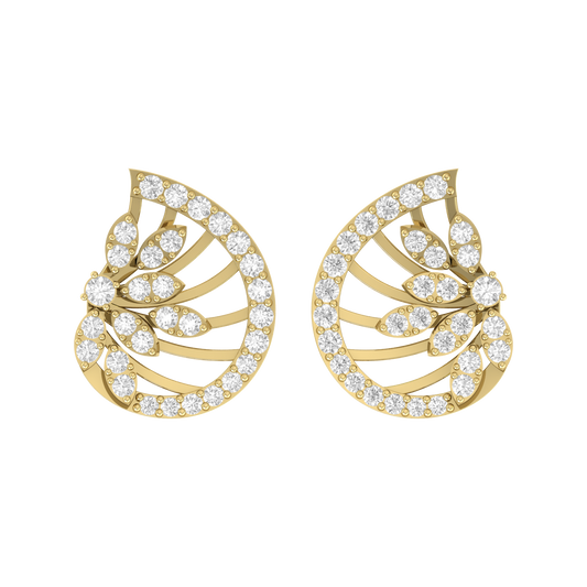 Diamond Forever Yellow Gold Diamond Earrings [yg]