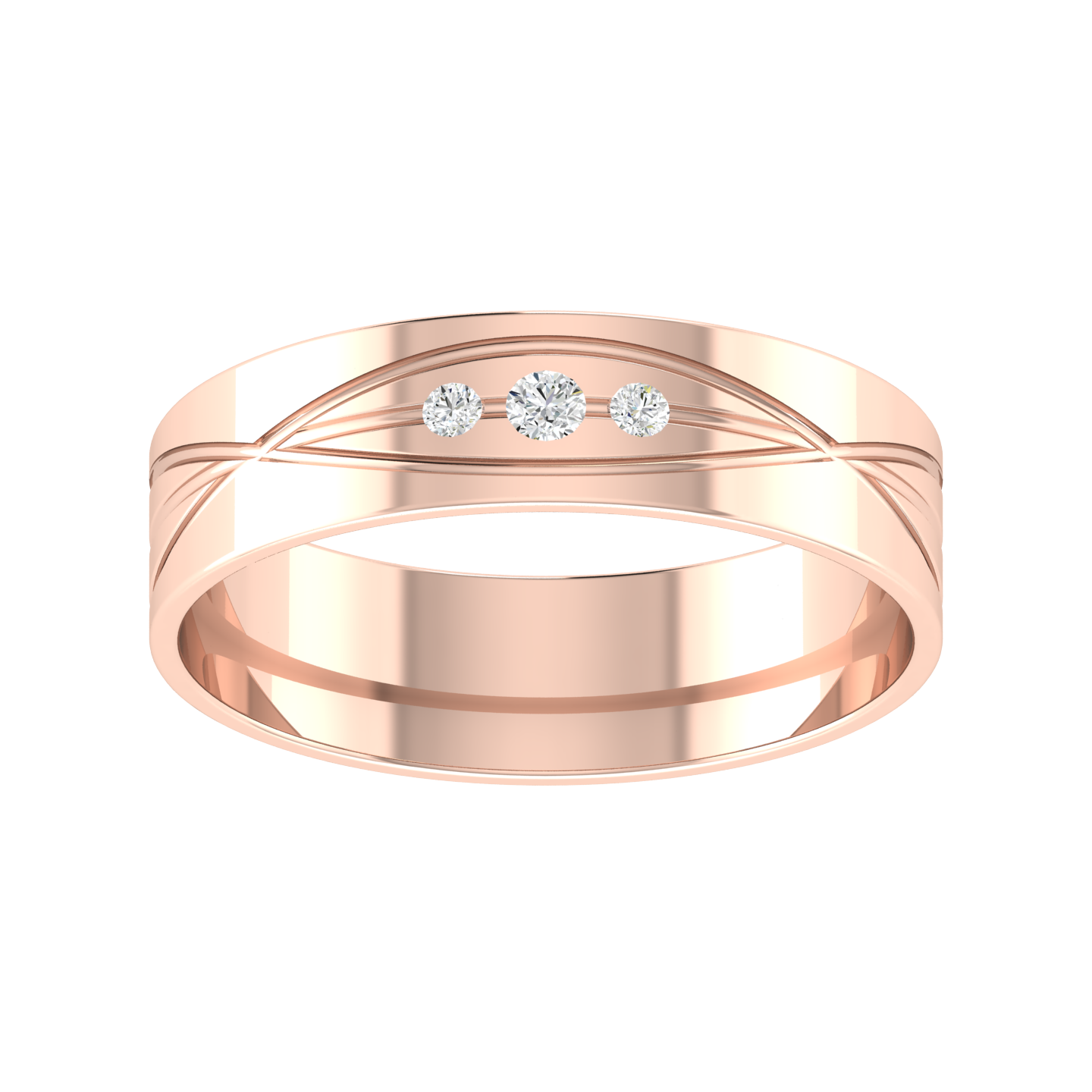 Enchanting Ember Rose Gold Diamond Ring [rg]