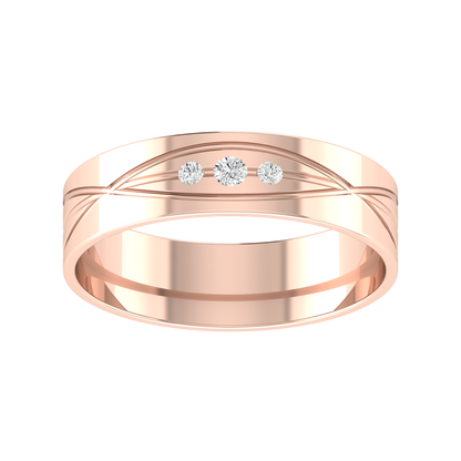 Enchanting Ember Rose Gold Diamond Ring [rg]
