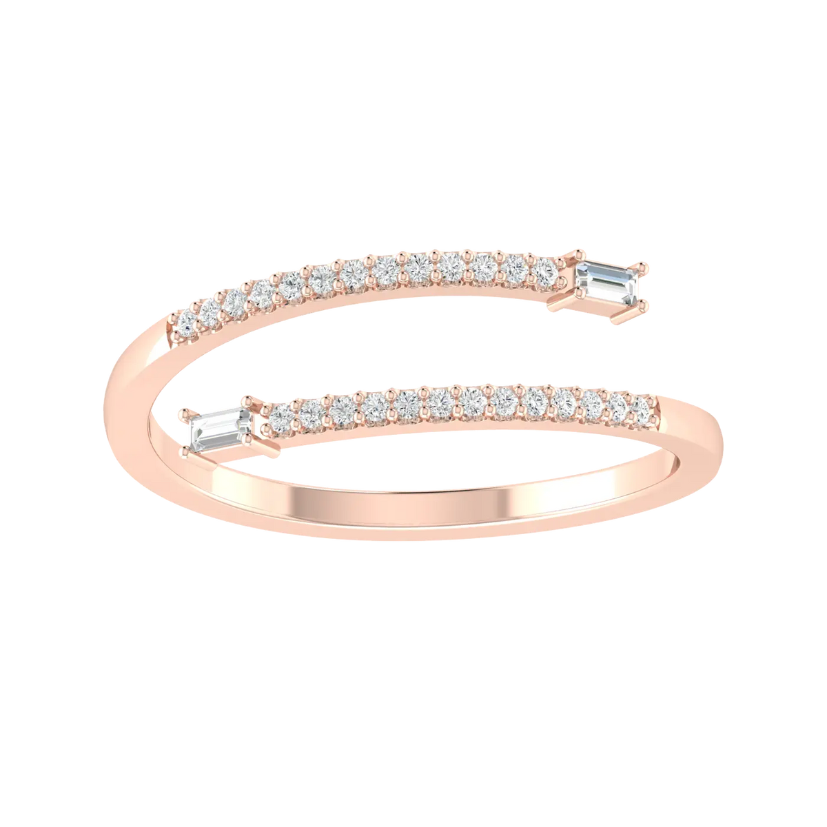 Rose Gold Lab Grown Diamond Ring - Bling Buffet [rg]