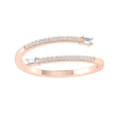 Rose Gold Lab Grown Diamond Ring - Bling Buffet [rg]