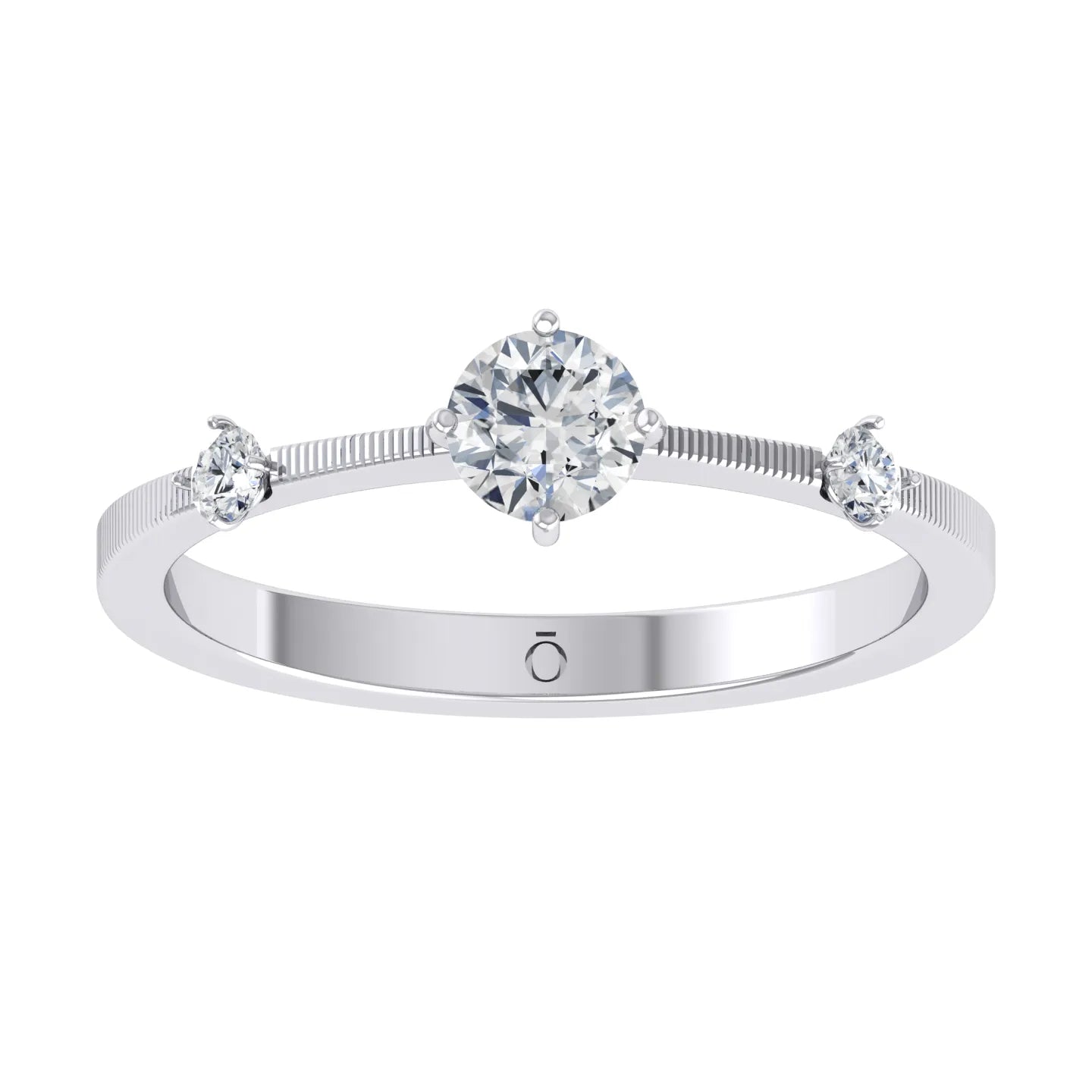 White Gold Lab Grown Diamond - Celeste Trio [yg]