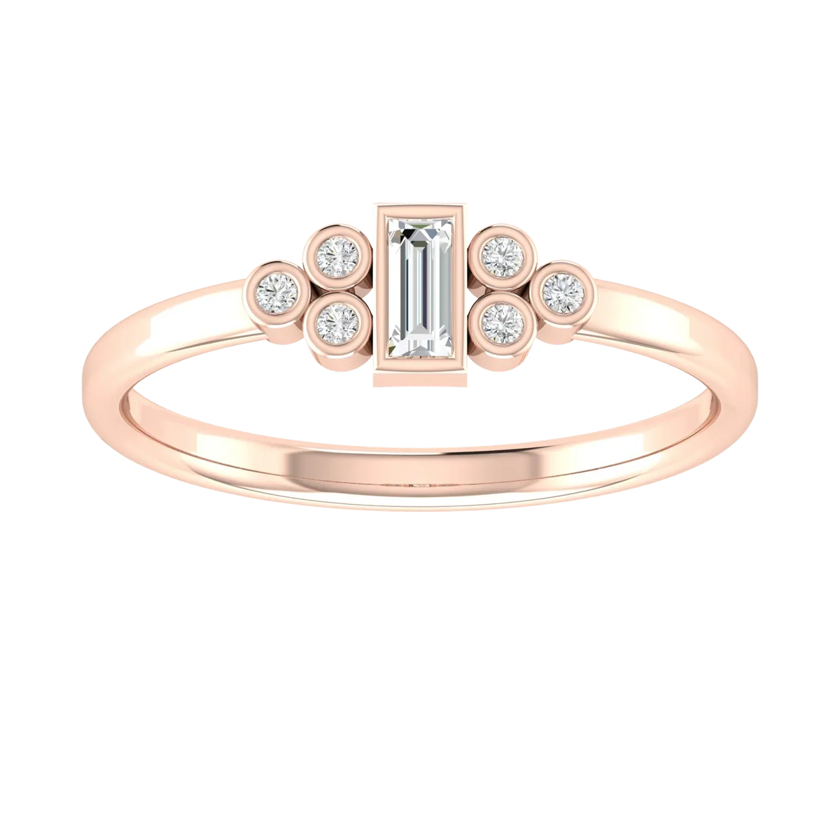 Rose Gold Lab Grown Diamond Ring - Brilliance Brigade [rg]