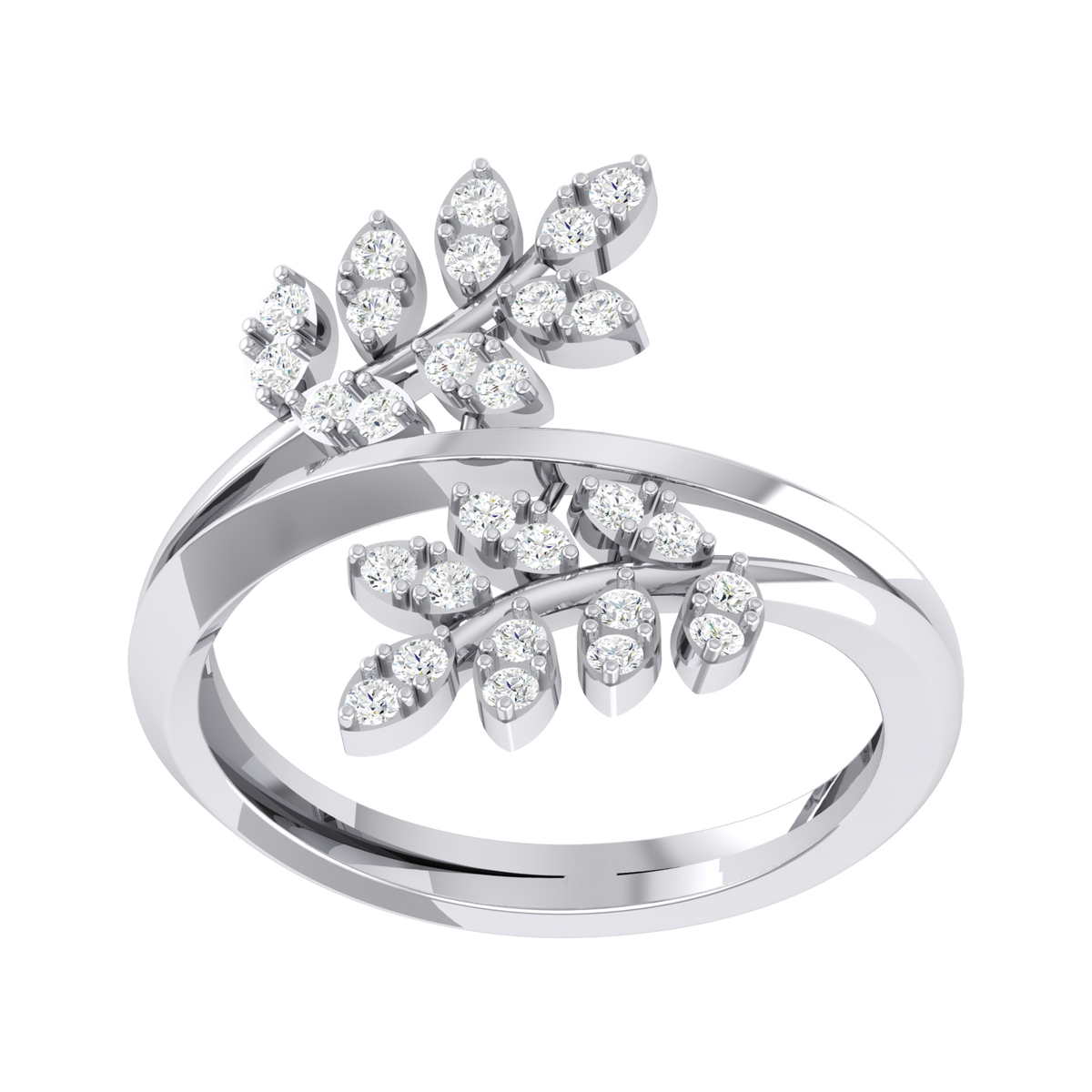Enchanted Essence White Gold Diamond Ring [wg]