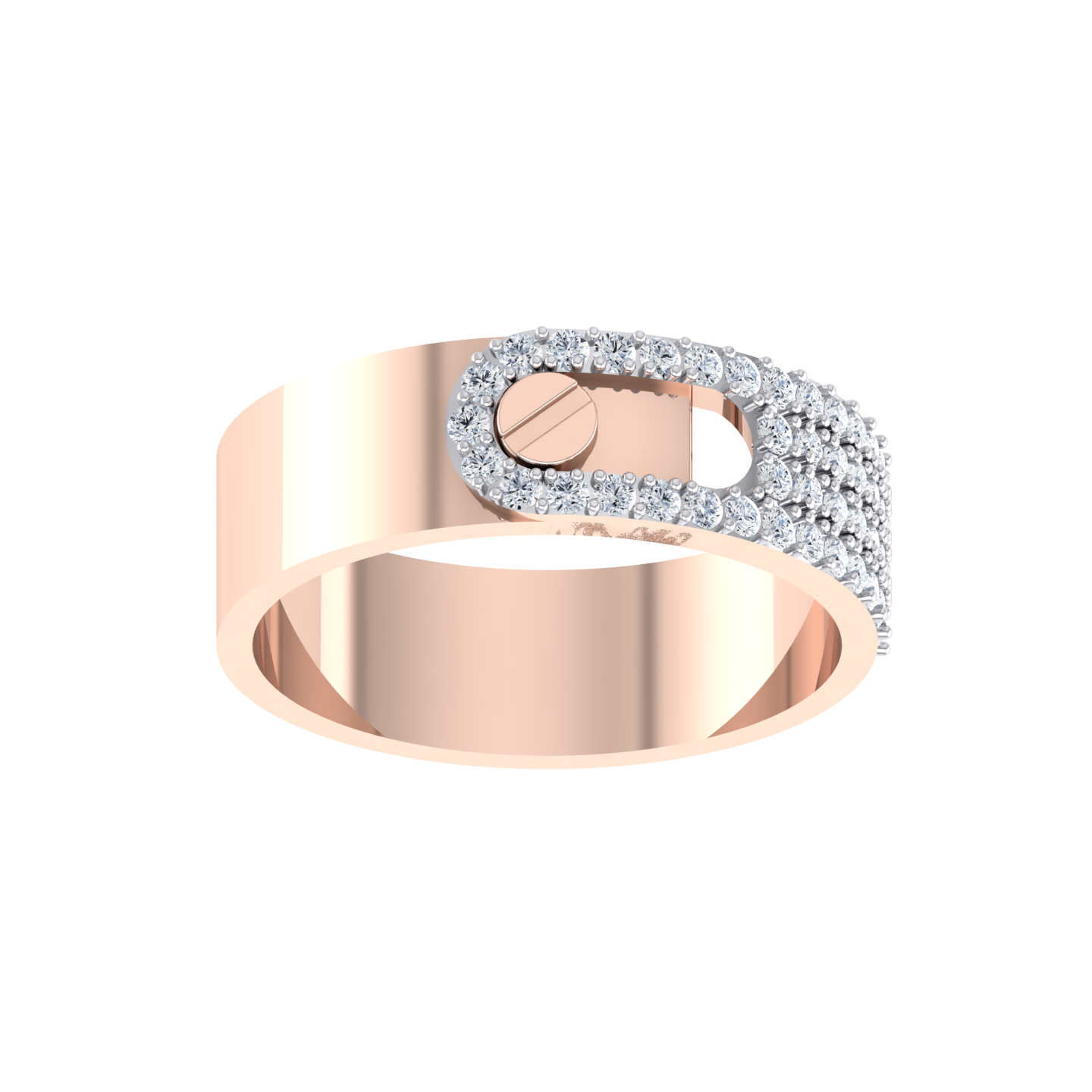 Graceful Galaxy Rose Gold Diamond Ring [rg]