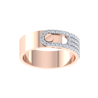 Graceful Galaxy Rose Gold Diamond Ring [rg]