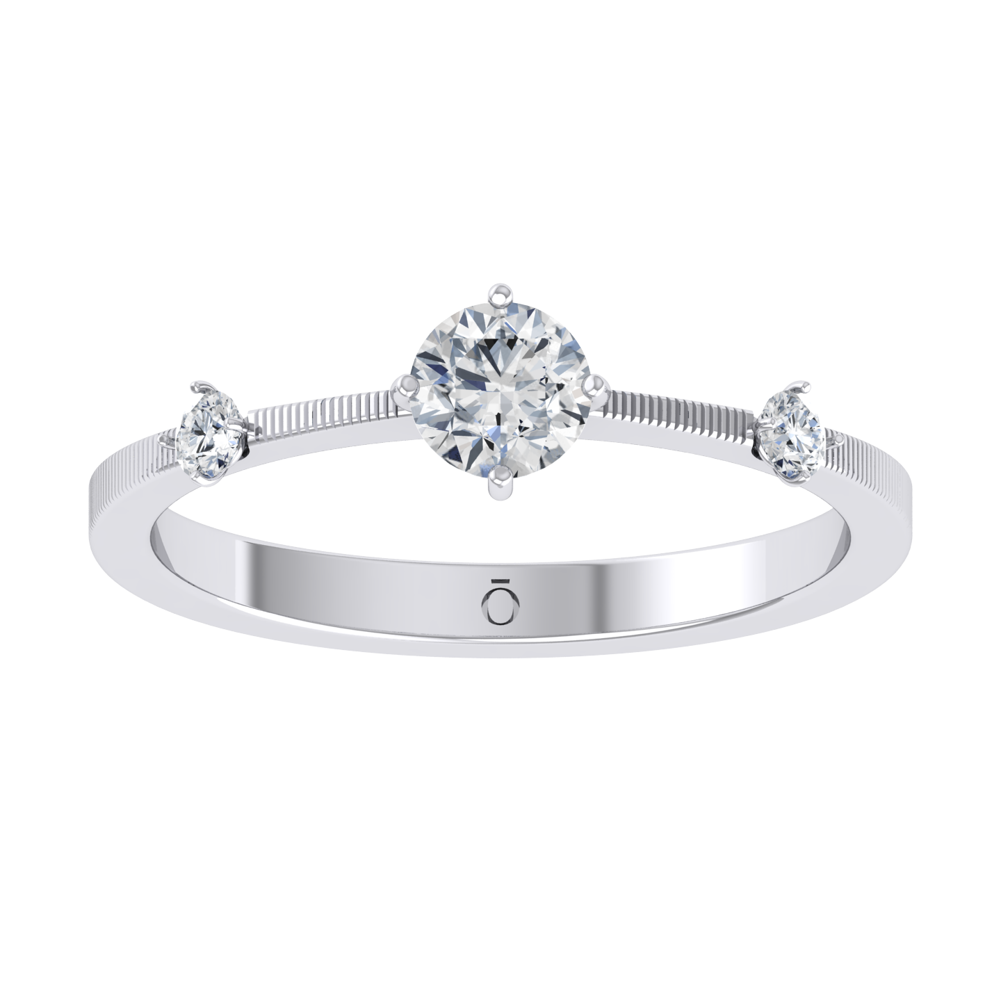 White Gold Lab Grown Diamond - Celeste Trio [yg]