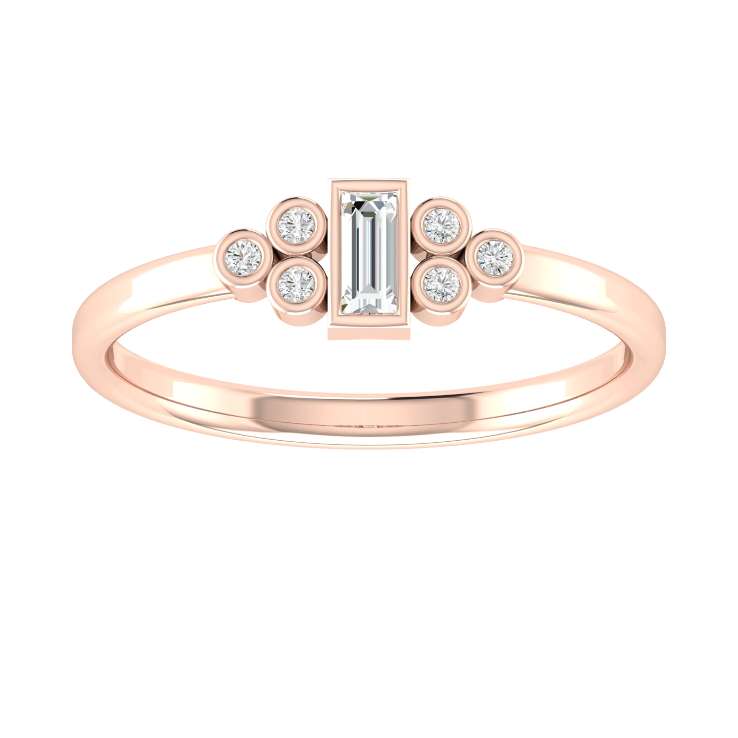 Rose Gold Lab Grown Diamond Ring - Brilliance Brigade [rg]