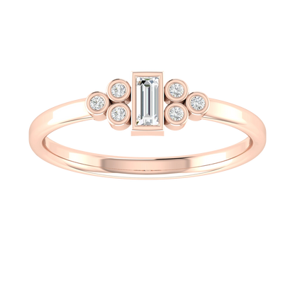 Rose Gold Lab Grown Diamond Ring - Brilliance Brigade [rg]