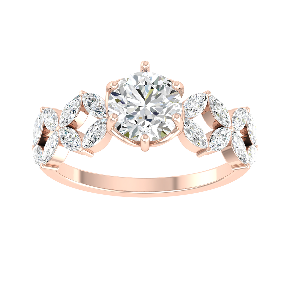 Gorgeous Gem Rose Gold Lab Grown Diamond [rg]