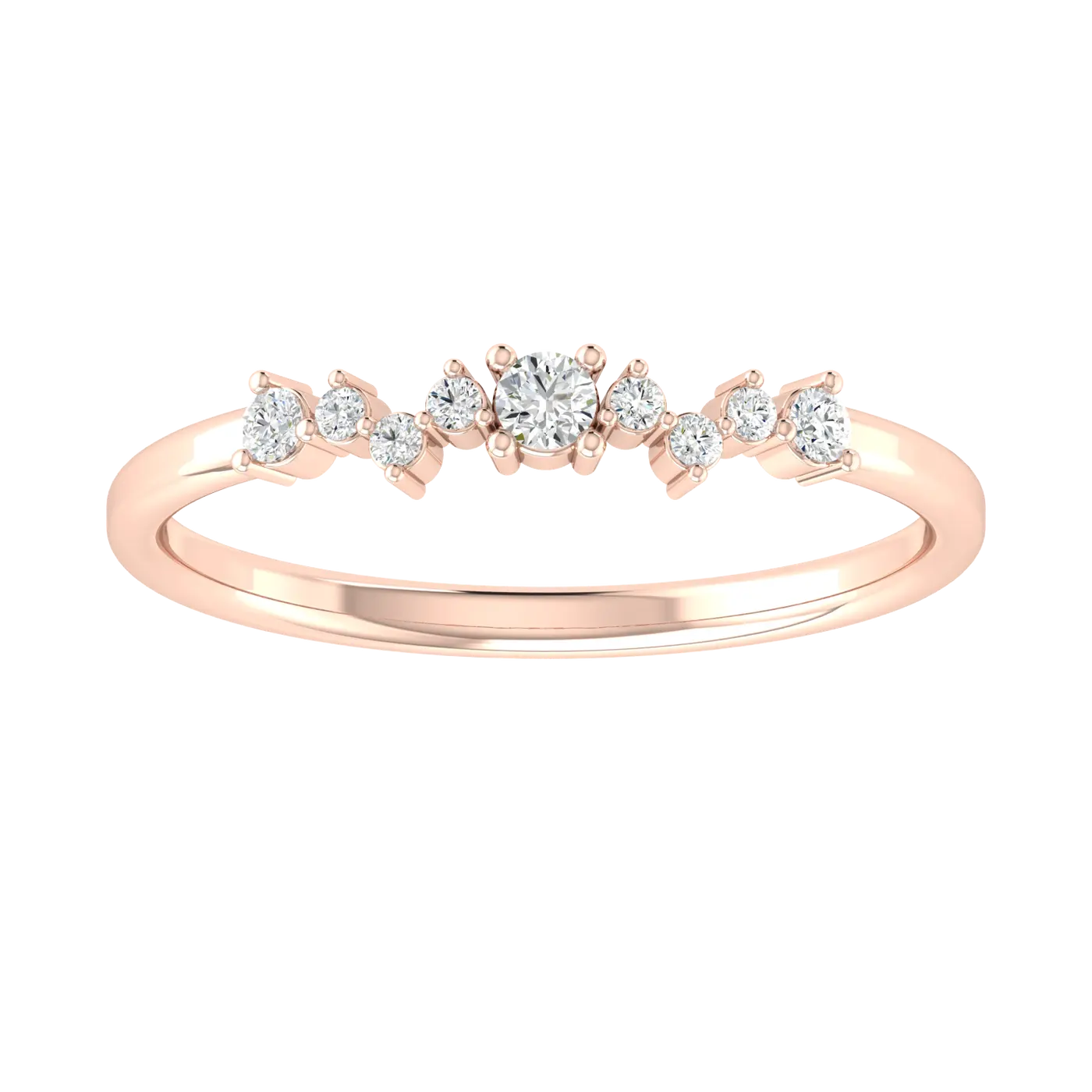 Rose Gold Lab Grown Diamond Ring - Brilliance Bound [rg]