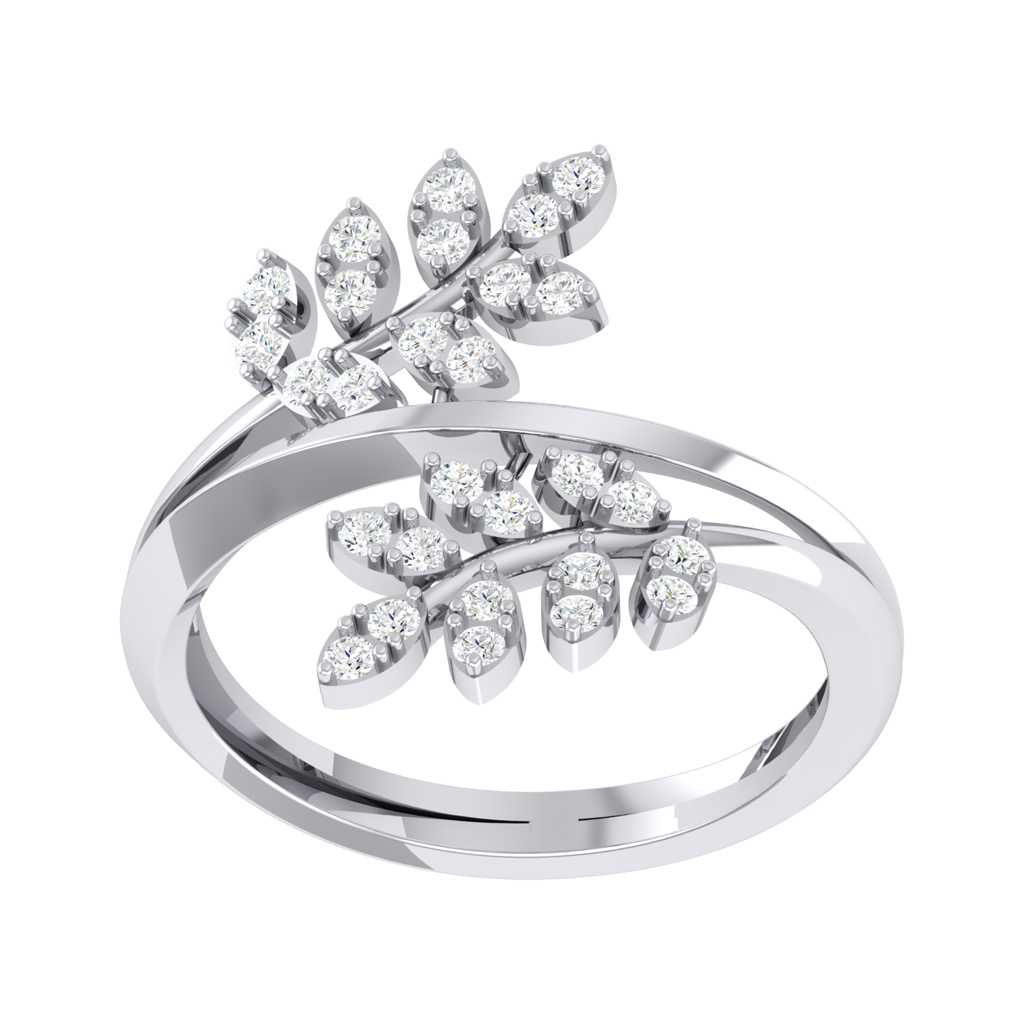 Enchanted Essence White Gold Diamond Ring [wg]